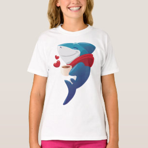Cool Shark Splash kids T-Shirt Design for Kids