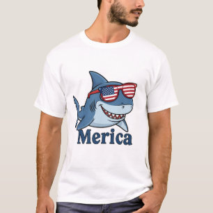 Cool Shark USA Sunglasses - Independence Day Tee