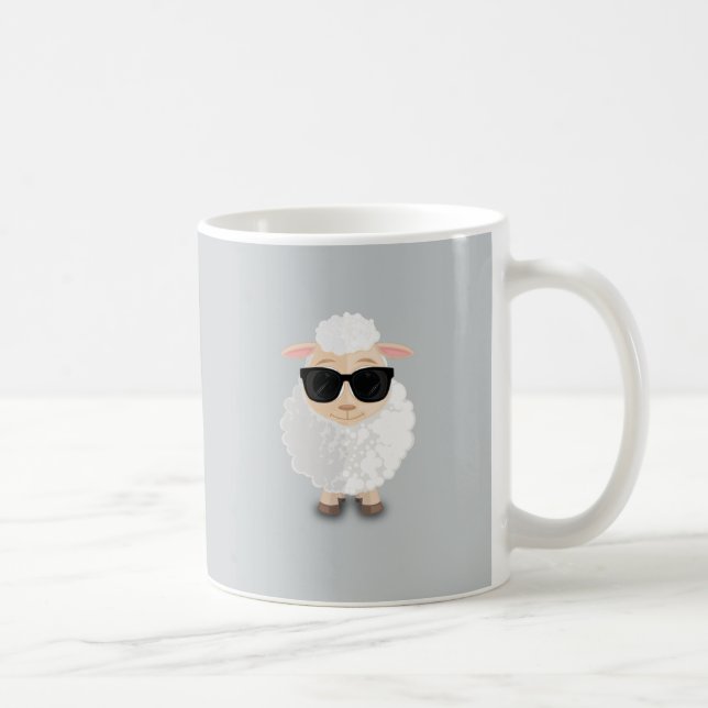 Cool Sheep Coffee Mug (Right)