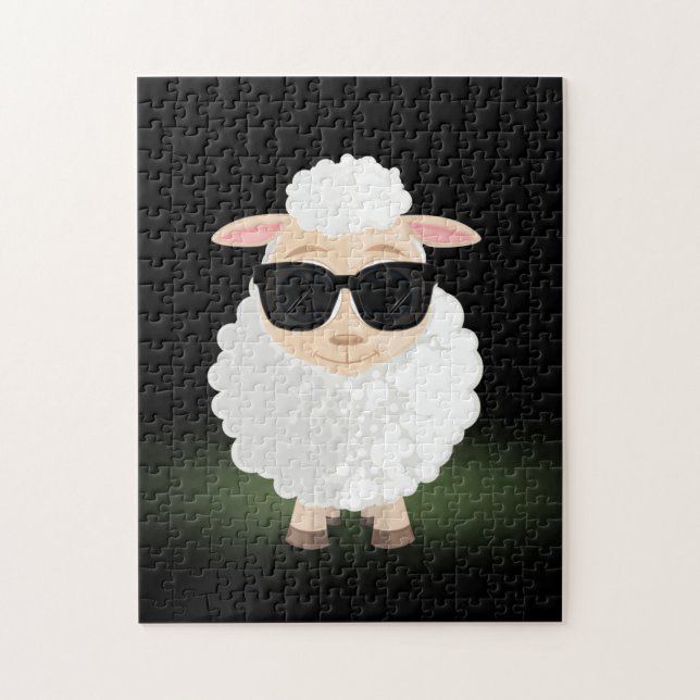 Cool Sheep Jigsaw Puzzle (Vertical)