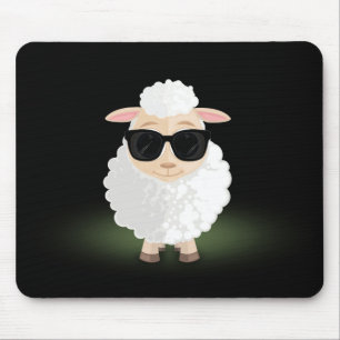 Cool Sheep Mouse Mat