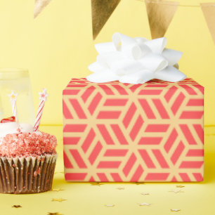 Cool Shimmering Festive Artistic Teen Birthday Wrapping Paper