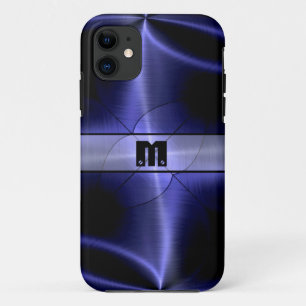 Cool Shiny Stainless Steel Metal 14 iPhone 11 Case