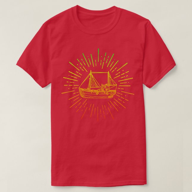 Cool Ship T-Shirt (Design Front)