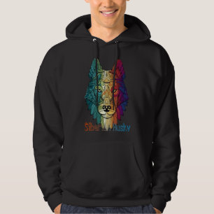 Cool Siberian Husky Hoodie