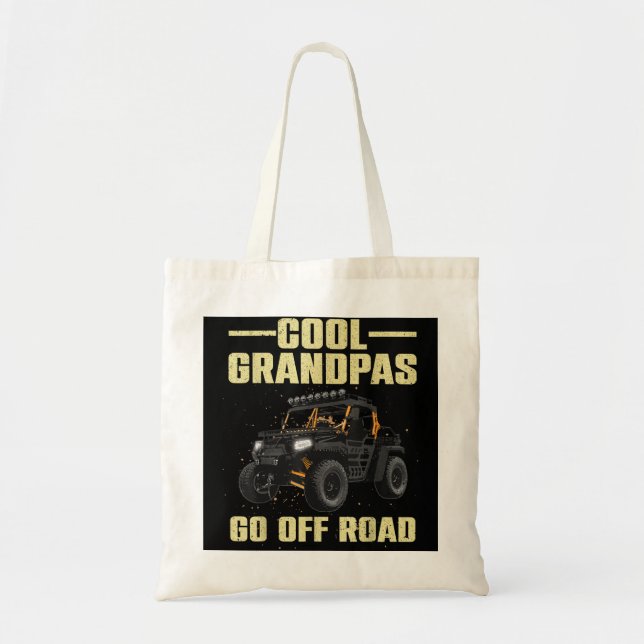 Cool Side-By-Side For Grandpa Dad SxS Offroad UTV  Tote Bag (Front)
