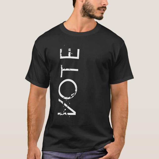 Cool Sideways VOTE Men's T-Shirt (Front)