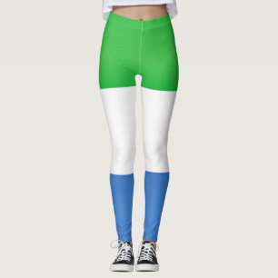 Cool Sierra Leone Flag Fashion Leggings