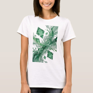 Cool Silver ABSTRACT ART Custom Tee