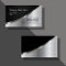 Cool Silver Metallic Look Construction Business Ca