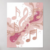 Cool Silver MUSIC IN THE AIR Modern Design