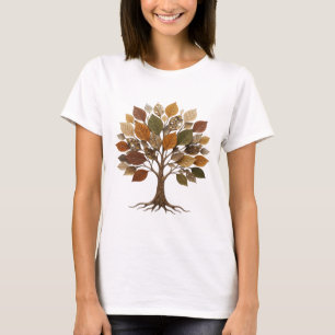 Cool Silver TREE OF LIFE Wearable Art T-Shirt