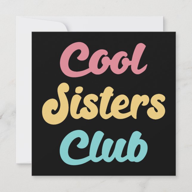 Cool Sisters Club II (Front)
