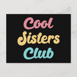 Cool Sisters Club II Postcard