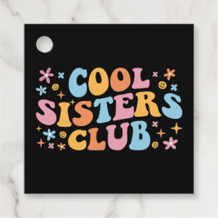 Cool Sisters Club III Favour Tags