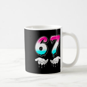Cool Six Seven 6 7 Meme Gen Alpha Slang Costume Ma Coffee Mug