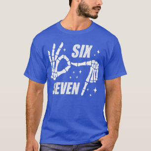 Cool Six Seven Number Gen Alpha Slang 6 7 Trending T-Shirt