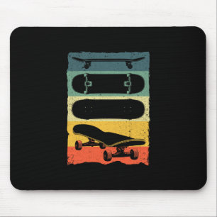 Cool Skateboard Art For Men Women Skateboarding Sk Mouse Mat