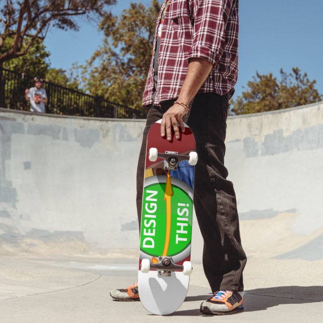 COOL! Skateboard Deck - 8" - Custom (Outdoor 2)