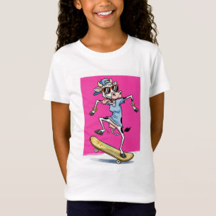 Cool Skateboarder, by Natasha Us T-Shirt