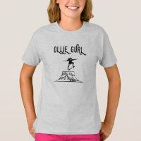 Cool Skateboarding Ollie T-shirt. Ramp
