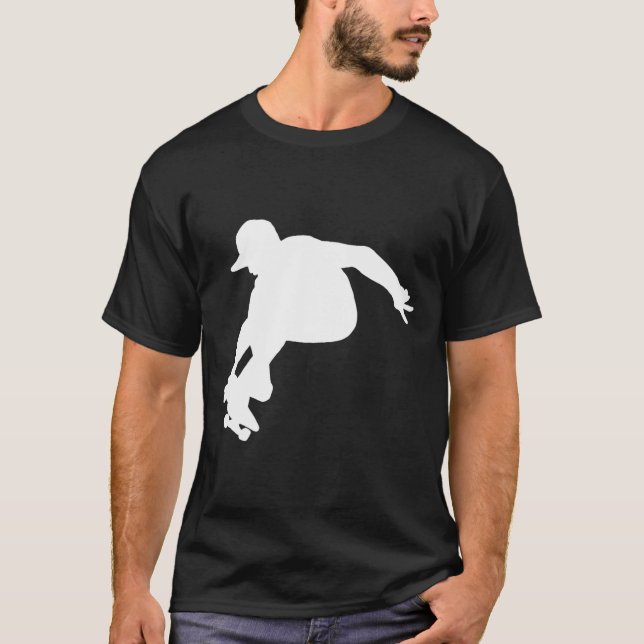 Cool Skateboarding Top For Boys And Men Peace Sign (Front)