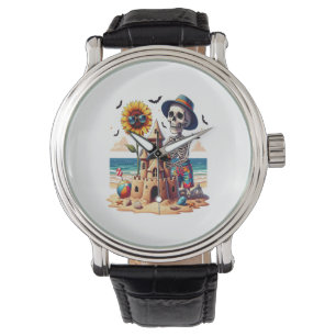 Cool Skeleton at the Beach Watch