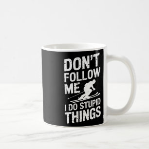 Cool Ski Freestyle Funny Saying Winter Sports Skie Coffee Mug