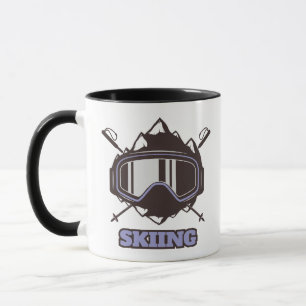 Cool Ski Helmet Mug