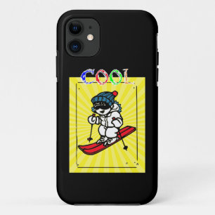 Cool Skier Skiing lovers skiing gift skiing iPhone 11 Case