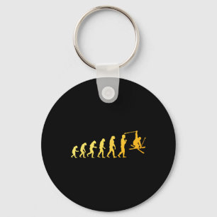 Cool Skiing Art For Men Women Skiing Themed Ski Lo Key Ring