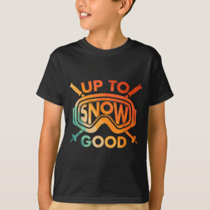 Cool skiing design for men women ski skier snow T-Shirt