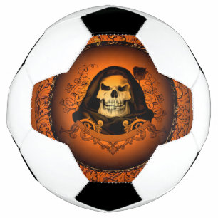 Cool skull football