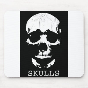 COOL SKULL MOUSE MAT