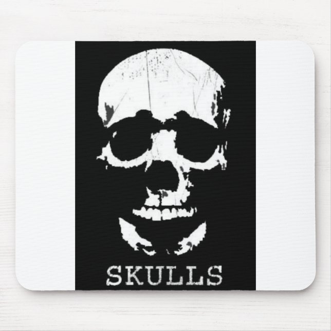 COOL SKULL MOUSE MAT (Front)