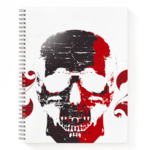 Cool Skull Notebook | Vibin’ Aesthetic Journal for