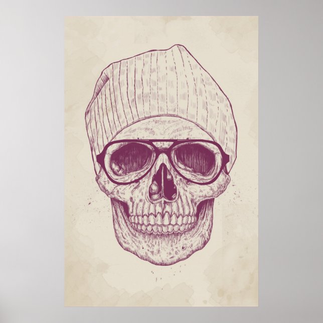 Cool skull poster (Front)