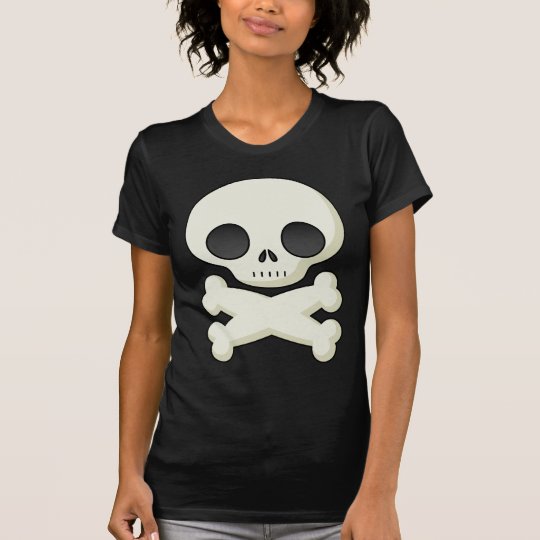 Cool skull, shirt for women or girls