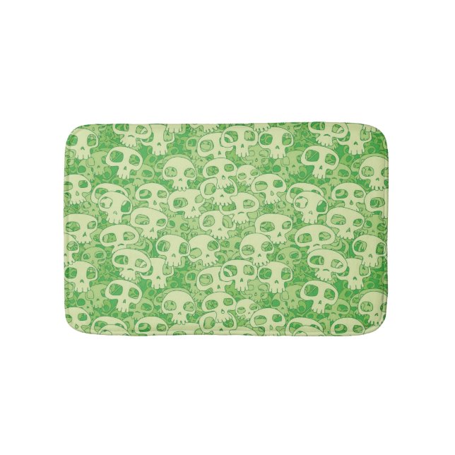 Cool skulls bath mat (Front)