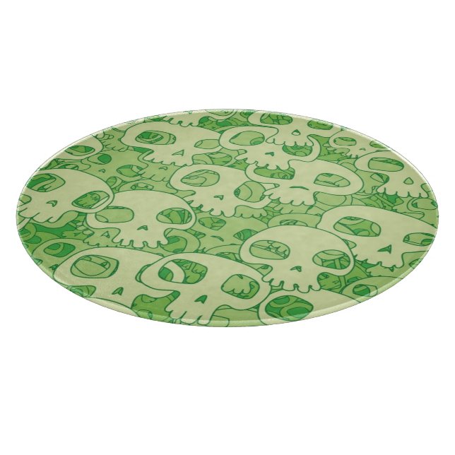 Cool skulls cutting board (Corner)