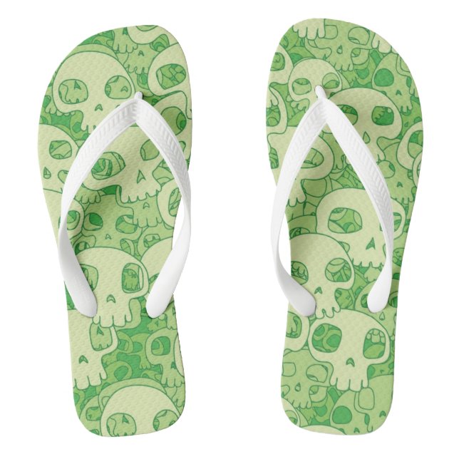Cool skulls flip flops (Footbed)