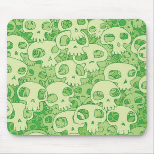 Cool skulls mouse mat