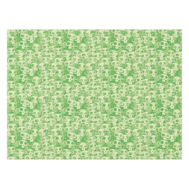 Cool skulls tablecloth (Front (Horizontal))