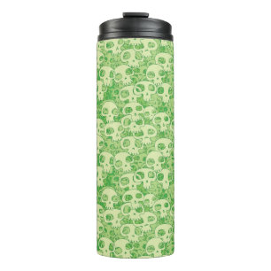 Cool skulls thermal tumbler