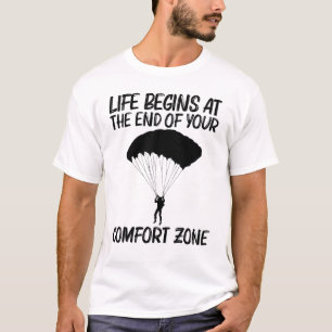 Cool Skydiving For Men Women Skydiver Parachute 1 T-Shirt