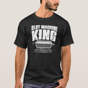 Cool Slot Machine  For Men Boys Casino Gambler T-Shirt