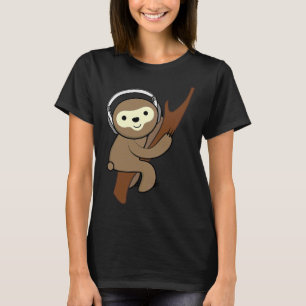 Cool Sloth Music Headphones Funny T-Shirt