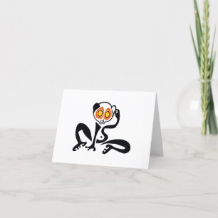 Cool Slow LORIS- Wildlife - Nature - Thank You Card