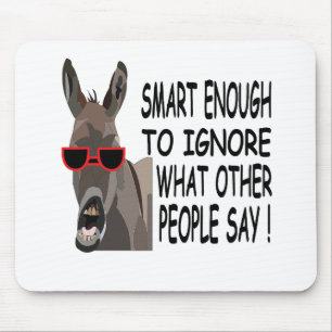 Cool Smart Donkey Mouse Mat