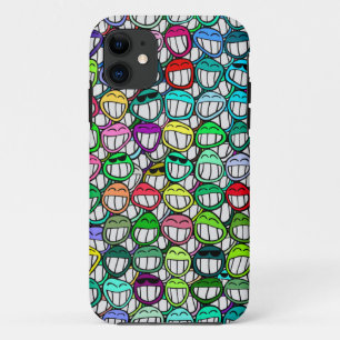COOL SMILING FACES GROUP iPhone 11 CASE
